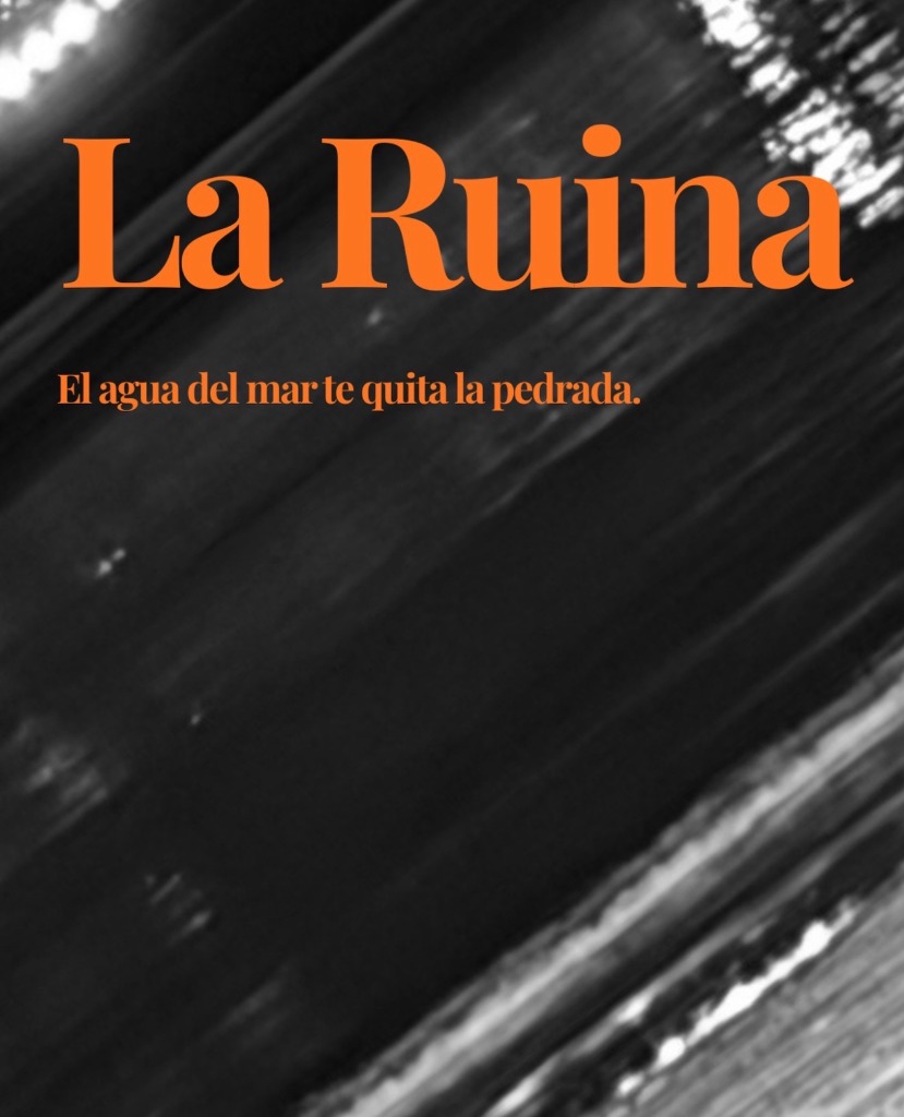 Post Instagram La Ruina El agua del mar te quita la pedrada
